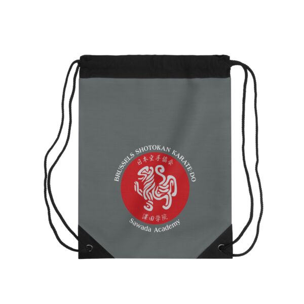 Drawstring Bag White Text - Image 3