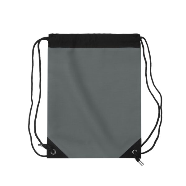 Drawstring Bag White Text - Image 4