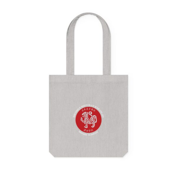 Woven Tote Bag Dojo Logo White Text - Image 6