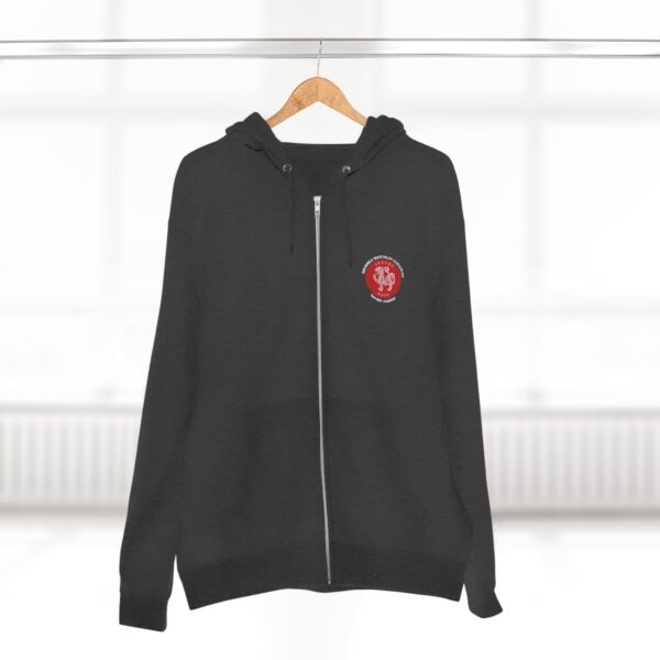 Unisex Zip Hoodie JKA logo on back - Image 12