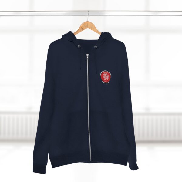 Unisex Zip Hoodie JKA logo on back - Image 16